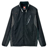 フードイン中綿ジャケット ブラック×チャコール M AZ10304 TULTEX（タルテックス） アイトス