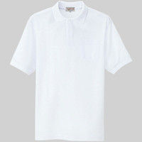 アイトス 半袖ポロシャツ（男女兼用） 7615 ホワイト 3L 介護ユニフォーム 1枚（直送品）