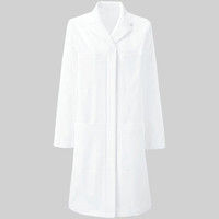 YUKISABURO WATANABE レディスドクターコート YW25 ホワイト 3L KAZEN（カゼン） 医療白衣 1枚（直送品）