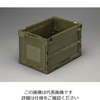 エスコ　折畳コンテナ-(2)