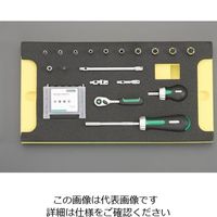 エスコ 1/4”DR ソケットレンチセット EA612VA-5 1セット（直送品）