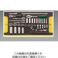 エスコ 1/4”DR・3/8”DR ソケットレンチセット(インチ) EA612VC-2 1セット（直送品）