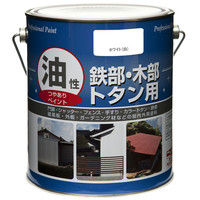 ニッペホームプロダクツ 油性 鉄部・木部・トタン用 1.6L クリーム 4976124097188（直送品）