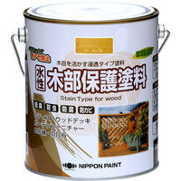 ニッペホームプロダクツ 水性木部保護塗料 1.6L メープル 4976124544309（直送品）