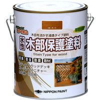 ニッペホームプロダクツ 水性木部保護塗料 1.6L チーク 4976124544378（直送品）