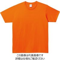 トムス 5.0オンスベーシックTシャツ オレンジ XS 00086-DMT-015-XS 1セット(5枚)（直送品）