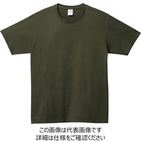 トムス 5.0オンスベーシックTシャツ アーミーグリーン XS 00086-DMT-037-XS 1セット(5枚)（直送品）