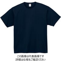 トムス 7.4オンススーパーヘビーTシャツ ネイビー XS 00148-HVT-031-XS 1セット(5枚)（直送品）
