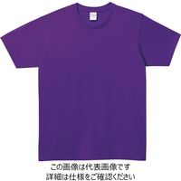 トムス 5.0オンスベーシックTシャツ パープル S 00086-DMT-014-S 1セット(5枚)（直送品）