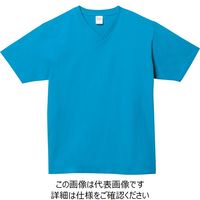 トムス 5.6オンスヘビーウエイトVネックTシャツ ターコイズ S 00108-VCT-034-S 1セット(5枚)（直送品）