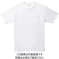 トムス 5.6オンスヘビーウエイトポケットTシャツ ホワイト S 00109-VCT-001-S 1セット(5枚)（直送品）