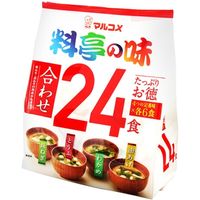 マルコメ たっぷりお徳 料亭の味 24食 432g x6 2862847 1箱(6入)（直送品）