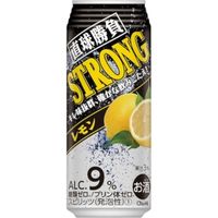 合同酒精 直球勝負 ストロング レモン 缶 500ML x24 7919256 1箱(24入)（直送品）