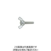 ファスニング J クローム 鉄 冷間蝶ボルト（Rタイプ） 6 X 15 C00000100060015006 1箱（400個）（直送品）