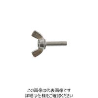 ファスニング J スズコバ 鉄 冷間蝶ボルト 6 X 45 C0000G100060045020 1箱（110個）（直送品）