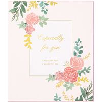 デザインフィル カラー色紙 Sサイズ 二つ折り シルク 花柄 ピンク 33262006 1セット（2個）