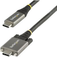 1m サイドロック付きUSB-Cケーブル 10Gbps　USB31CCSLKV1M　1個　StarTech.com（直送品）