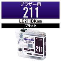 カラークリエーション BROTHER/LC211BK互換/使い切りタイプ/ブラック CC-BLC211BLK 1個