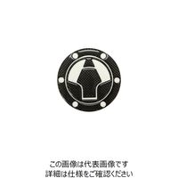 JP Moto-Mart カーボン・タンクキャップカバー 3ピース KAWASAKI-6穴 NINJA250R 1PC DCT34/4（直送品）