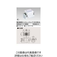 東芝ライテック E’s配線器具 NDG4111(WW) 1個（直送品）