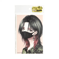 #333 カード ハンサム女子 黒マスク　1セット カミイソ産商（直送品）