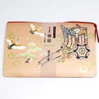 #3501 kimono美御所車鶴 懐紙入付　1袋(20枚) カミイソ産商（直送品）