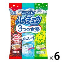 3つの食感 ハイチュウアソート 68g 6袋 森永製菓 キャンディ