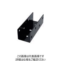 大里 OHSATO 黒塗装 2×4用金具タイチャンネル T1ーBK FRT-026 1個 268-4130（直送品）