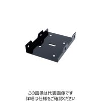 大里 OHSATO 黒塗装 2×4用金具タイチャンネル T2ーBK FRT-028 1個 268-4144（直送品）