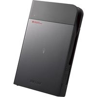 バッファロー 抗ウイルス抗菌　ＮＦＣ　暗号化　ウイルスチェック　ポータブルＨＤＤ　１ＴＢ HDS-PZNVB1.0U3 1台（直送品）