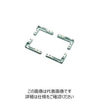 スガツネ工業 (170043525)SDEL6BSFV02/アルミフレームコーナーコネクター SDEL6BSFV02 1セット(4個)（直送品）