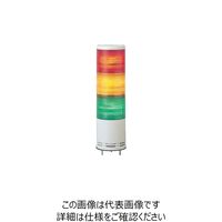 シュナイダー アローシリーズ 赤黄緑 φ100 積層式LED表示灯+ブザー UTLB-24-3RYG 837-0370（直送品）