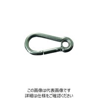 ニッサチェイン（NISSA CHAIN） ニッサチェイン ステン環付スプリングフック 4mm （10個入） SAH1040 126-7806（直送品）