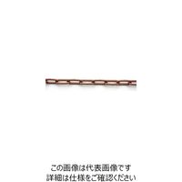 ニッサチェイン 鉄カラーヘビーリンク 17m巻 茶 R-IW48E-BR 1巻(15m) 127-5651（直送品）