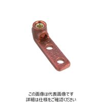 銅製メカニカルコネクター 1穴 取付板 ストレート 電線サイズ AWG6 （単線） ー 250 kcmil 取付穴サイズ 95mm  158-6849（直送品）