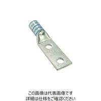 パンドウイット 銅製圧縮端子 2穴 AWG6 電線サイズ 取付穴サイズ 51mm 取付穴間隔 191mm LCD6-10B-L 158-8348（直送品）