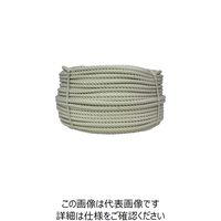ユタカメイク 綿ロープ 14mm×200m C14-200 1巻 127-8577（直送品）