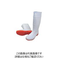 喜多 耐油ロング長靴 ホワイト 25.5 KR970-WHT-25.5 1足 219-9693（直送品）