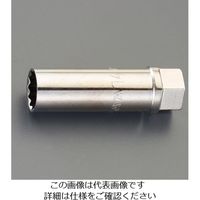 エスコ 3/8”DRx14mm スパークプラグソケット(12角) EA687BV-71 1セット(10個)（直送品）