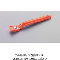 エスコ やすりハンドル(薄型フラット刃用) EA826VL-0 1セット(15本)（直送品）