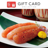 【手土産やお祝いの贈り物に】 日本の極み 博多 めんたいこ 3種詰合せ ギフトカード