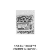 SUNCO 三価ホワイト（+）ナベ小ネジ小袋100入り 5×20 （100本入） 231-4480（直送品）