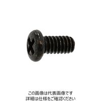 SUNCO 三価ブラック #0-3（+）ナベ小ネジ 1.7×4.0 （10000本入） 262-8866（直送品）