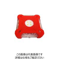 ミズケイ 耐荷重対応LED警告灯電池式(赤) 8201410 1個 226-6751（直送品）