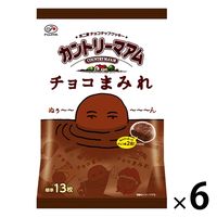 カントリーマアムチョコまみれミドルパック 6袋 不二家 チョコレート ビスケット クッキー