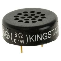 アールエスコンポーネンツ RS PRO 圧電型サウンダー 8Ω定格出力:0.1W 23 （Dia.） x 8.4mm 767-5373（直送品）