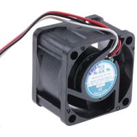 アールエスコンポーネンツ RS PRO 軸流ファン 電源電圧:12 V dc DC 40 x 28mm 619-7071 1個（直送品）