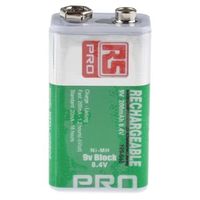 アールエスコンポーネンツ RS PRO 9 V充電式バッテリー 199-646 1個（直送品）