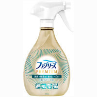 ファブリーズ 布用 W除菌+消臭 プレミアム 清潔なランドリーの香り 本体 370mL 1本 消臭スプレー P＆G