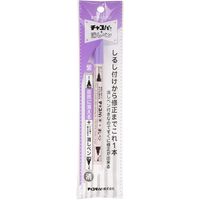 チャコペーパー 水性チャコペン チャコパー 紫+消しペン 紫 F11-PU　12本セット（直送品）